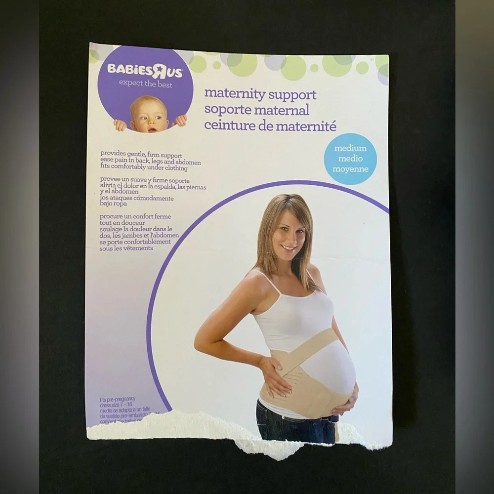 Maternity Support Belt Babies R Us - Picture 1 of 10